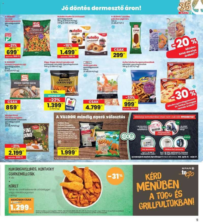 Interspar Interspar akciós újság 9 oldal