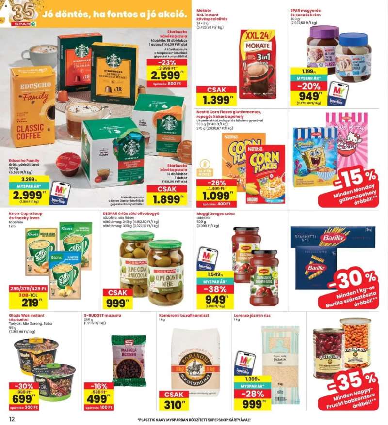 Interspar Interspar akciós újság 12 oldal
