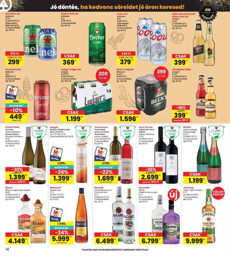 Interspar Interspar akciós újság 14 oldal