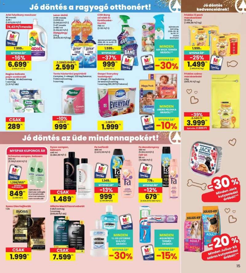 Interspar Interspar akciós újság 15 oldal