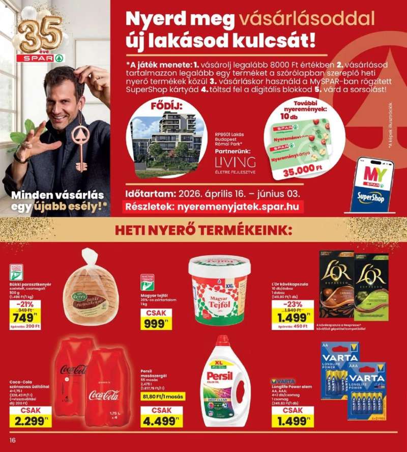 Interspar Interspar akciós újság 16 oldal