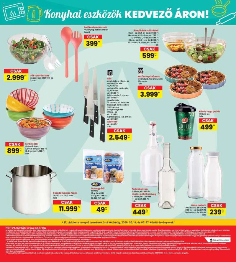 Interspar Interspar akciós újság 17 oldal