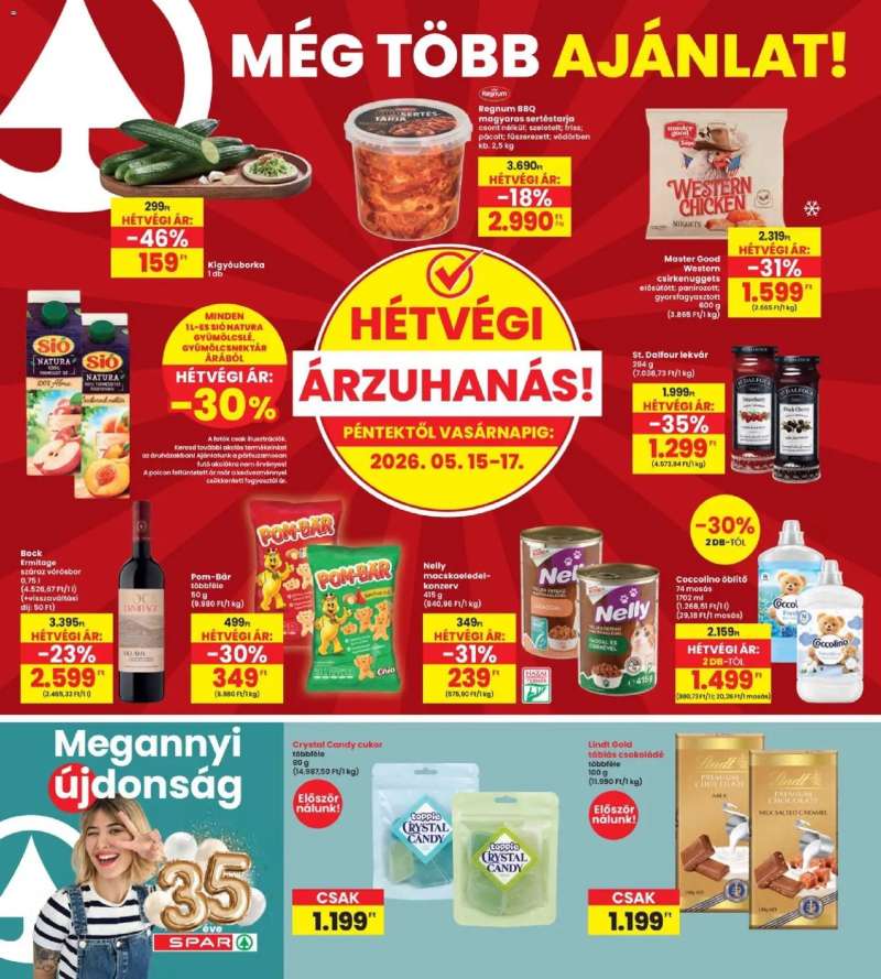 Interspar Interspar akciós újság 18 oldal