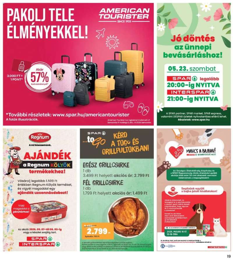 Interspar Interspar akciós újság 19 oldal