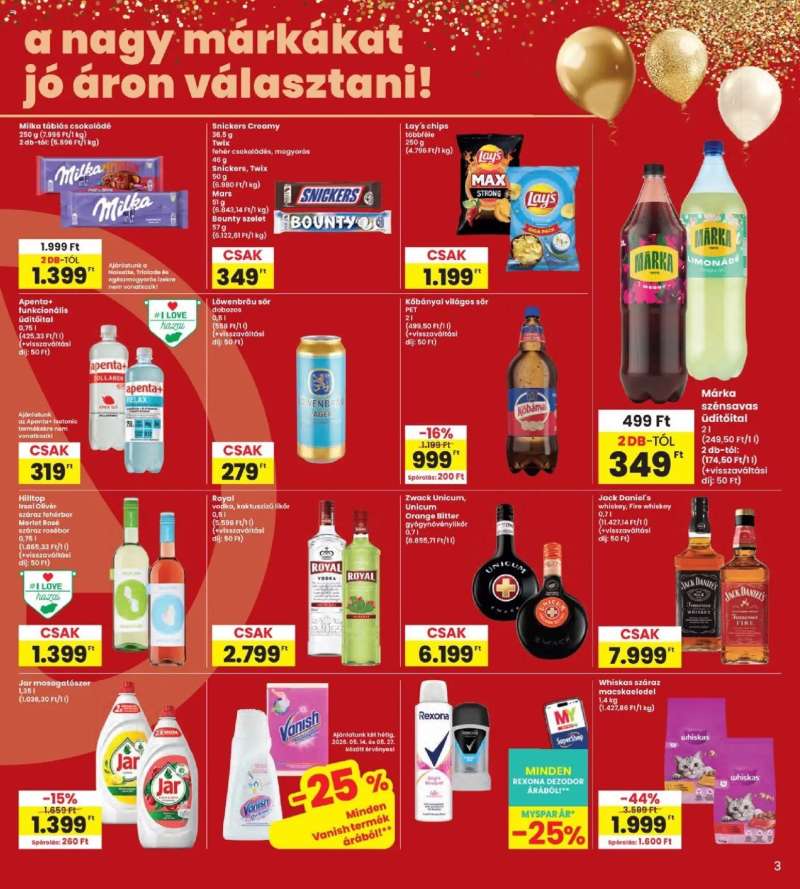 Interspar Interspar akciós újság 3 oldal