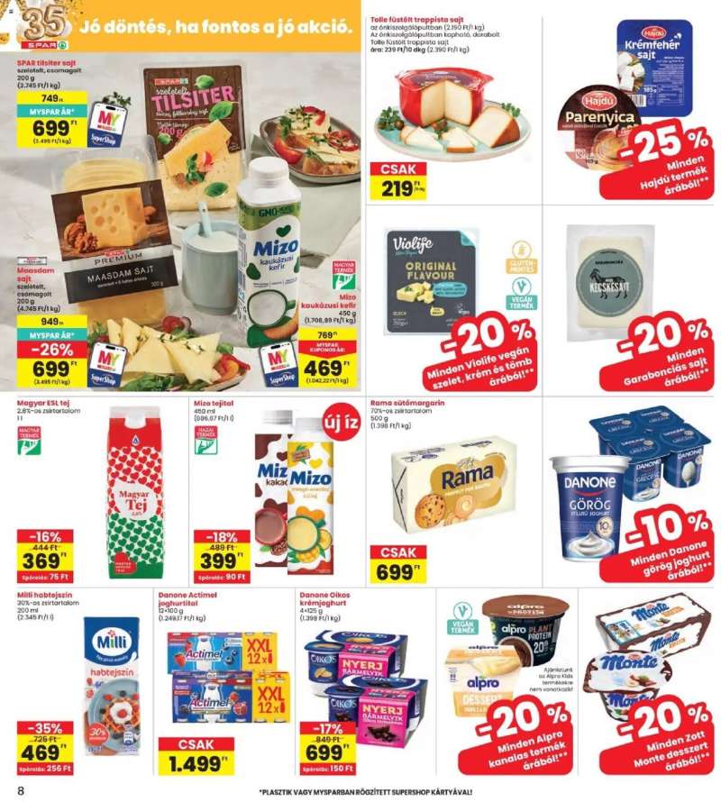 Interspar Interspar akciós újság 8 oldal