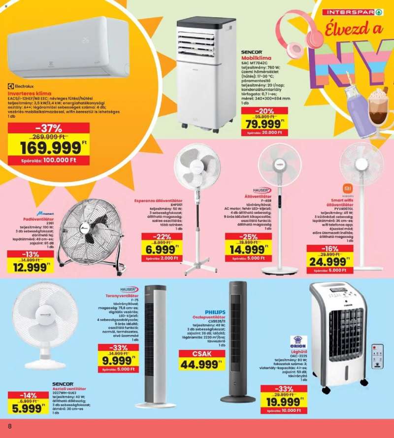 Interspar Interspar Nyár 8 oldal
