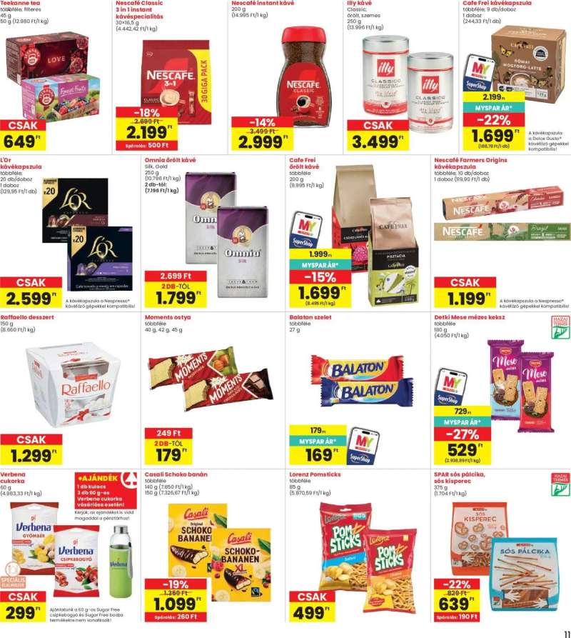 Interspar Interspar akciós újság 11 oldal