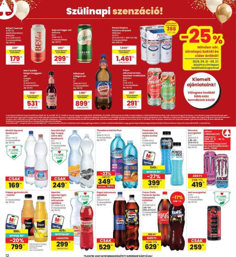 Interspar Interspar akciós újság 12 oldal