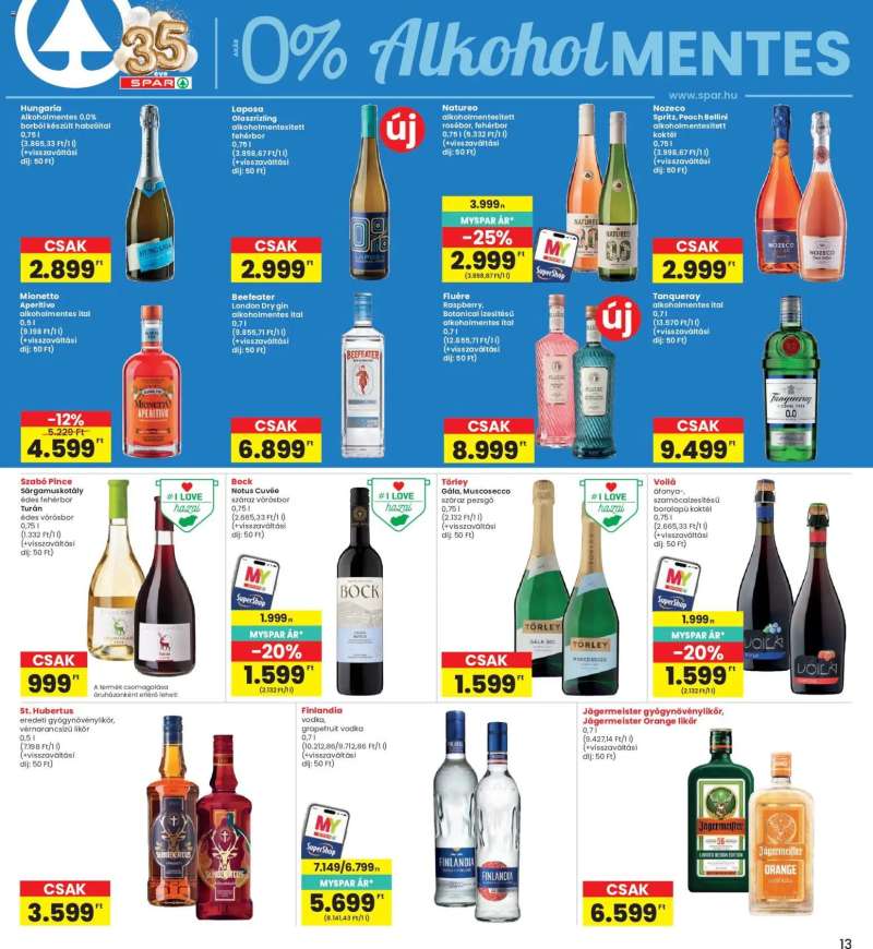 Interspar Interspar akciós újság 13 oldal