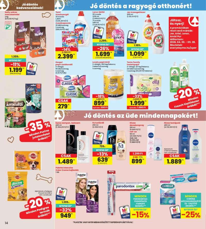 Interspar Interspar akciós újság 14 oldal