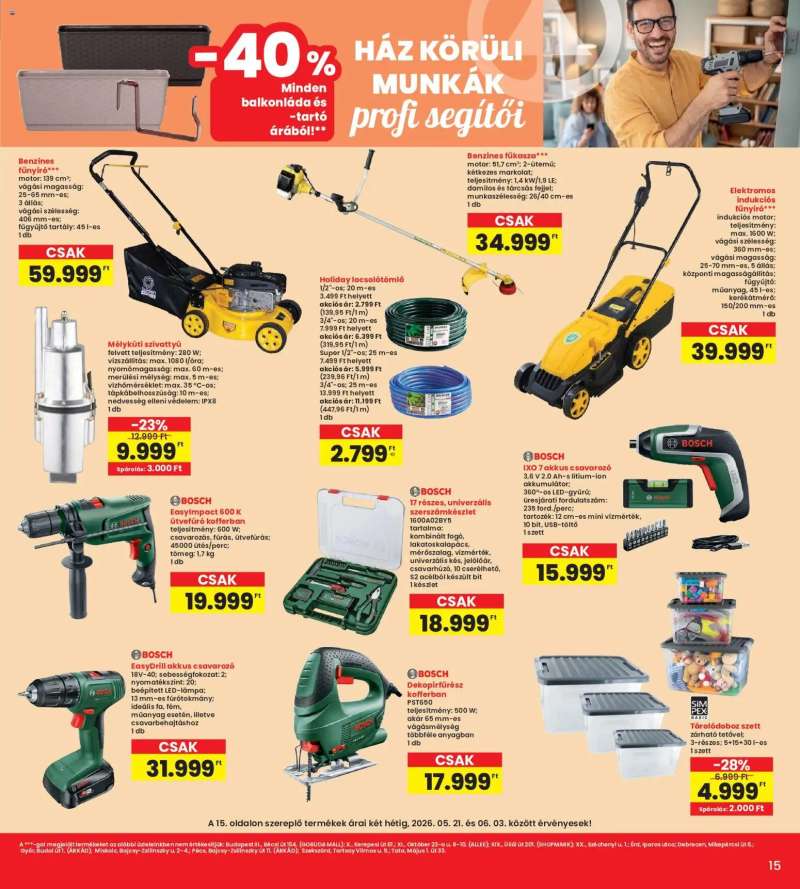 Interspar Interspar akciós újság 15 oldal