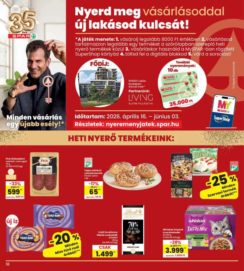 Interspar Interspar akciós újság 18 oldal