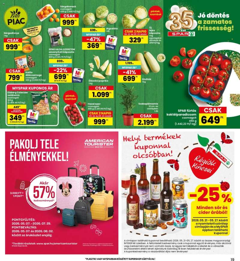 Interspar Interspar akciós újság 19 oldal