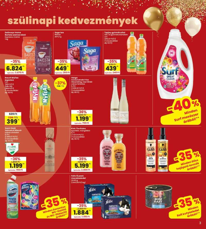 Interspar Interspar akciós újság 3 oldal