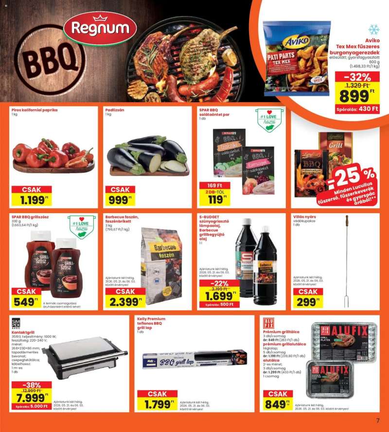 Interspar Interspar akciós újság 7 oldal