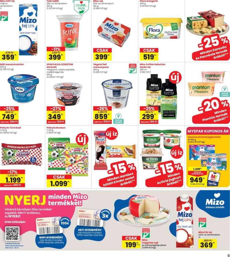 Interspar Interspar akciós újság 9 oldal