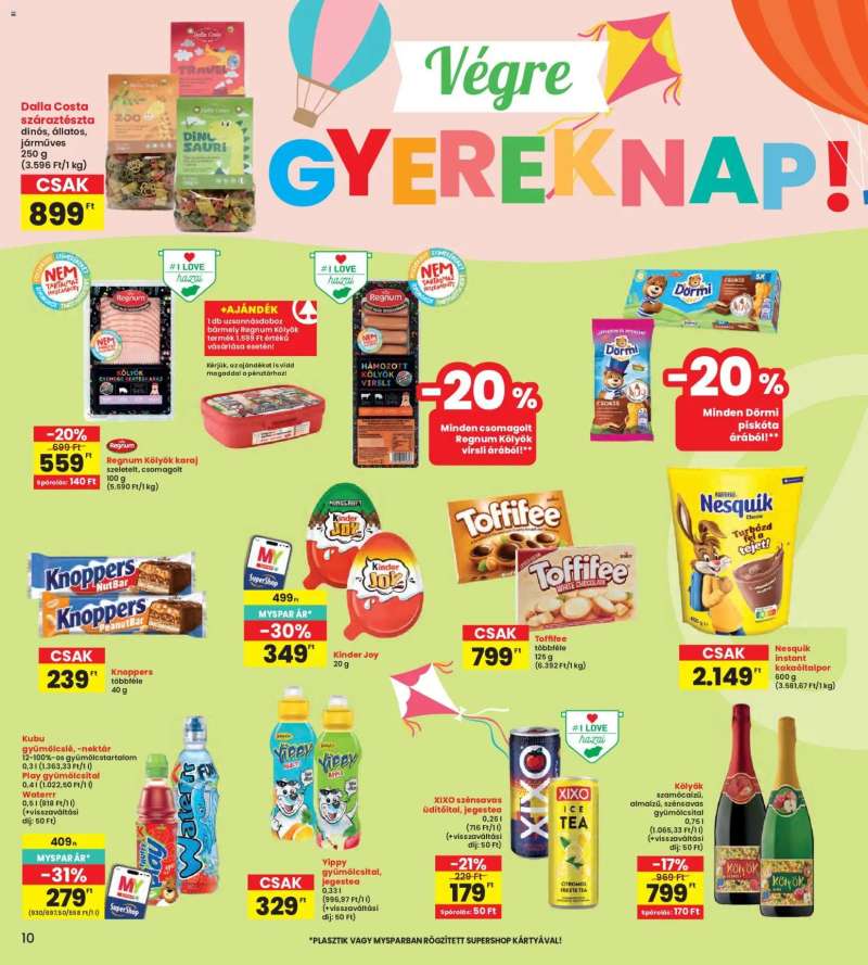 Interspar Interspar akciós újság 10 oldal