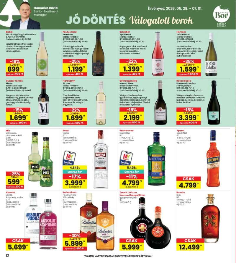 Interspar Interspar akciós újság 12 oldal