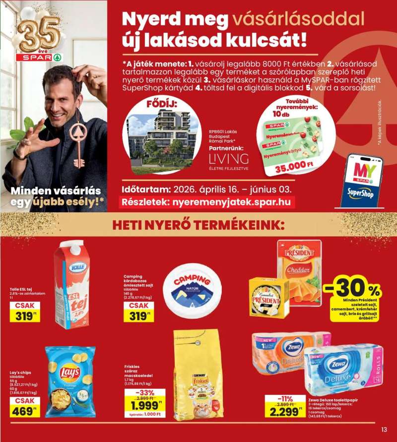 Interspar Interspar akciós újság 13 oldal