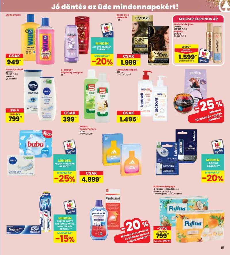 Interspar Interspar akciós újság 15 oldal