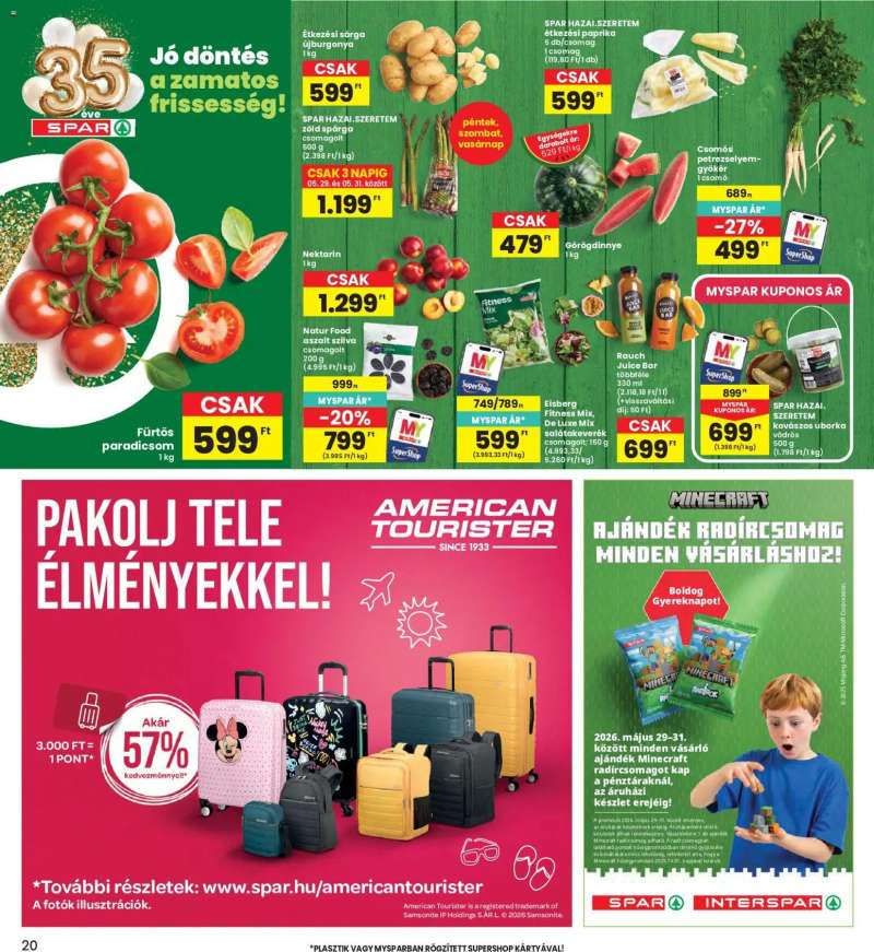 Interspar Interspar akciós újság 20 oldal