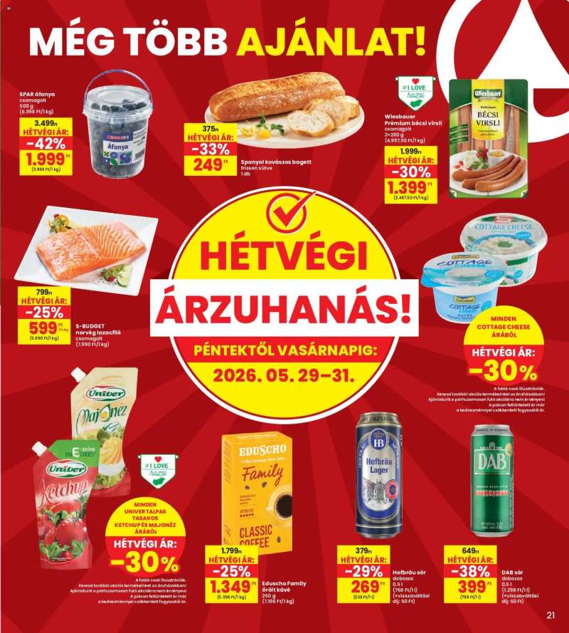 Interspar Interspar akciós újság 21 oldal