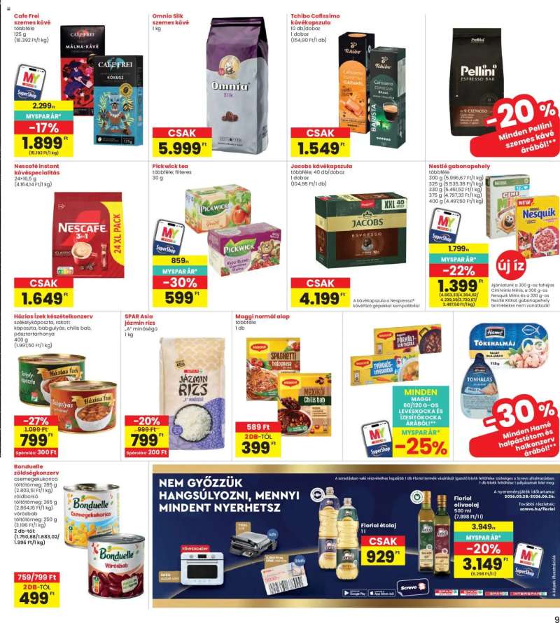 Interspar Interspar akciós újság 9 oldal