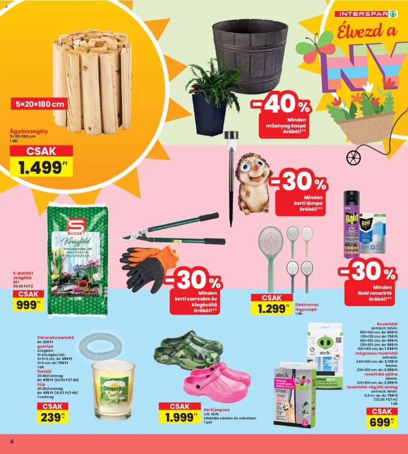Interspar Interspar Nyár II. 4 oldal