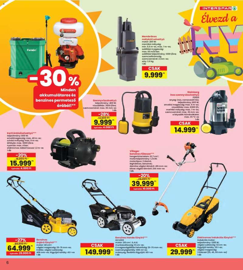 Interspar Interspar Nyár II. 6 oldal