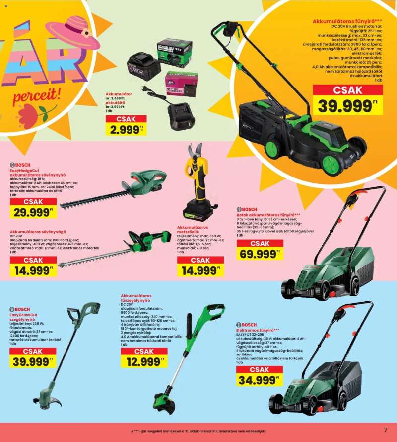 Interspar Interspar Nyár II. 7 oldal