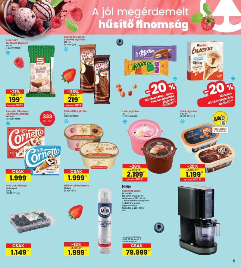 Interspar Interspar akciós újság 11 oldal