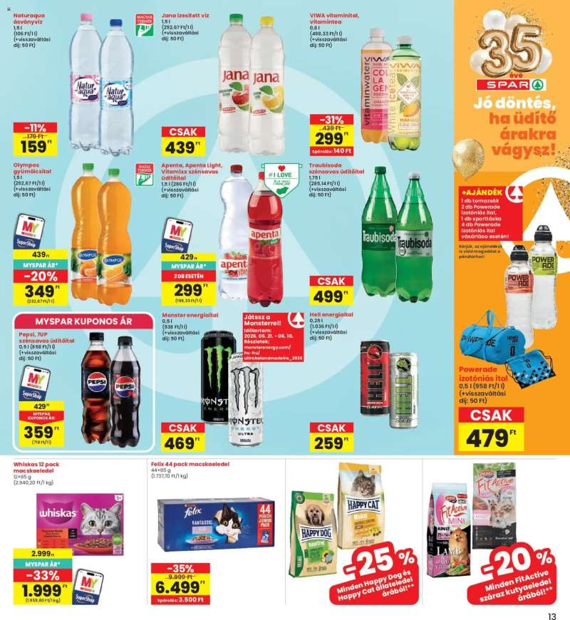 Interspar Interspar akciós újság 13 oldal