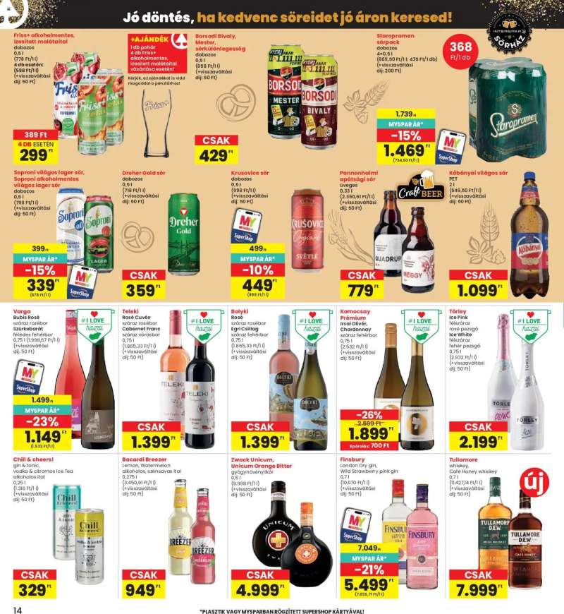 Interspar Interspar akciós újság 14 oldal