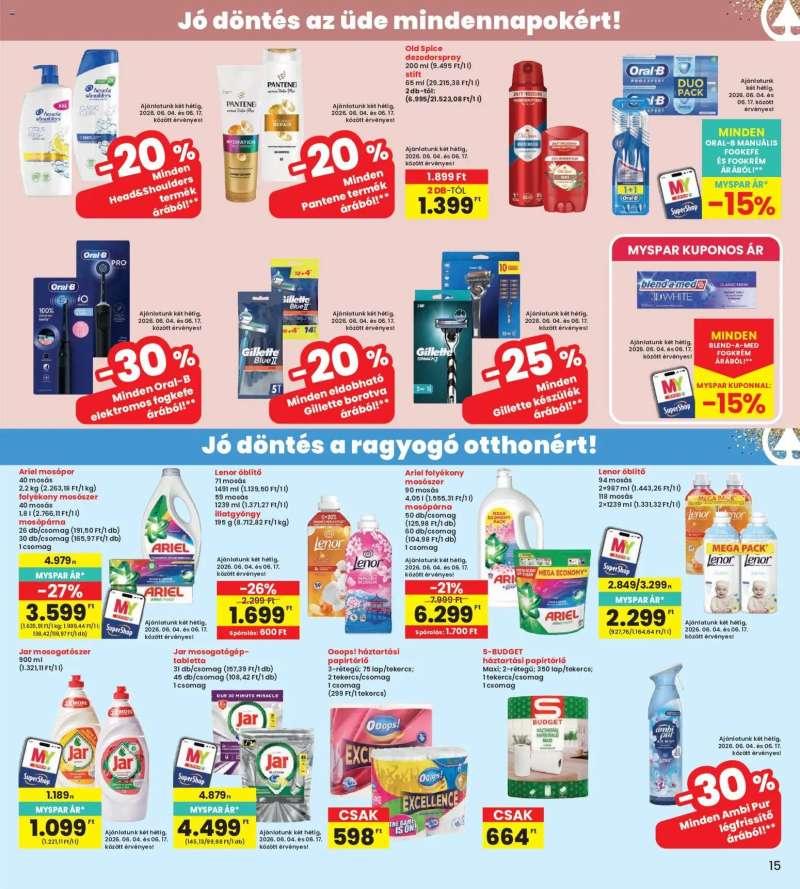 Interspar Interspar akciós újság 15 oldal