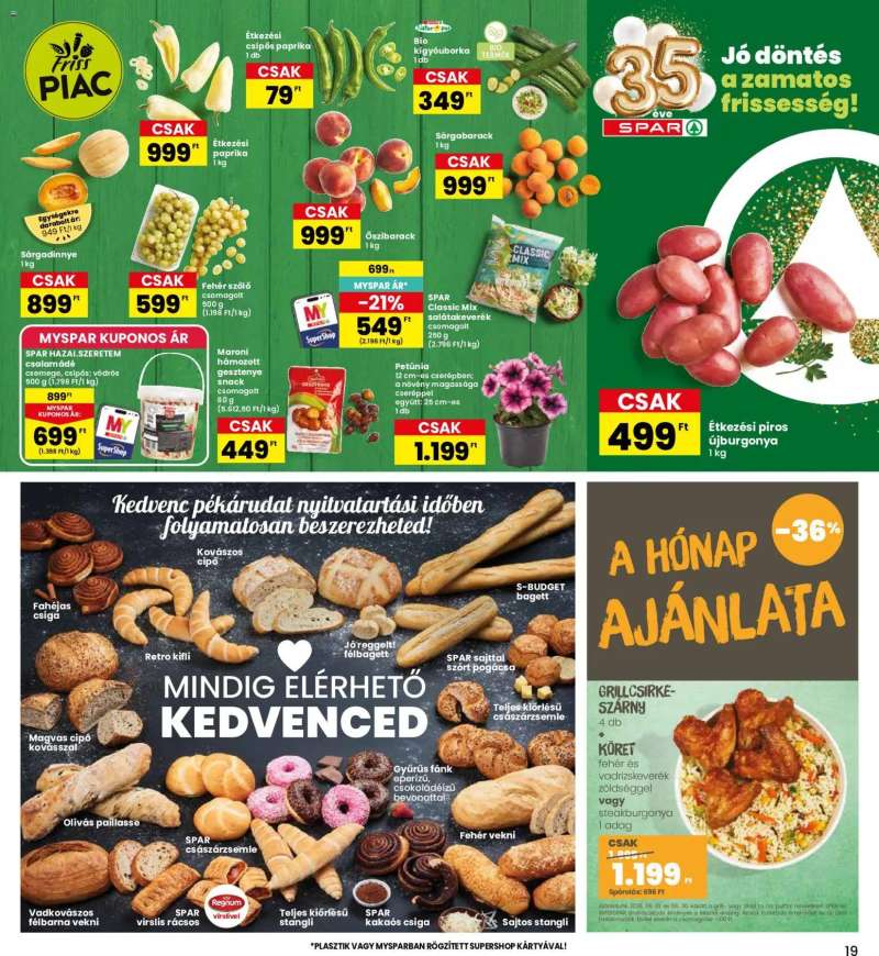 Interspar Interspar akciós újság 19 oldal