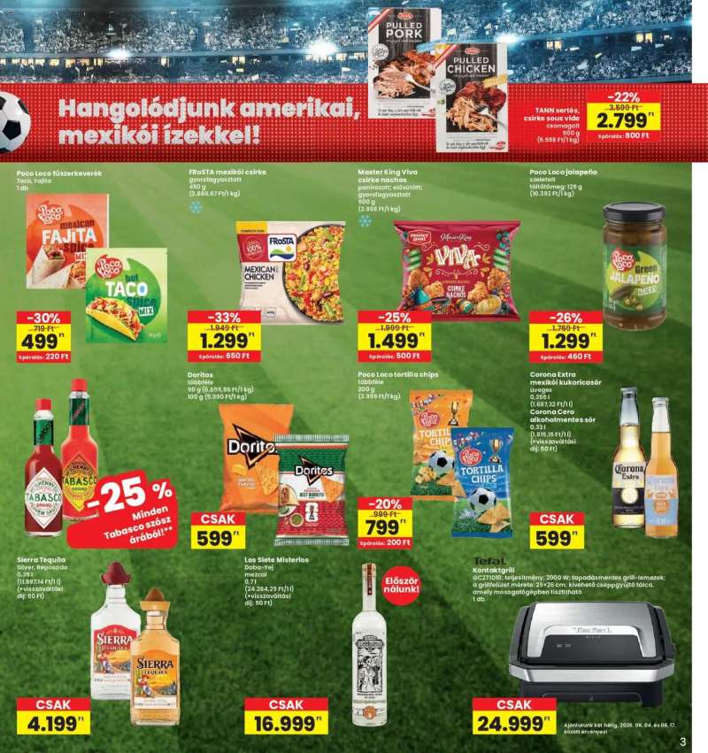 Interspar Interspar akciós újság 3 oldal