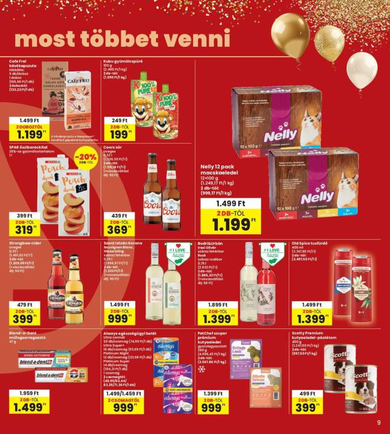 Interspar Interspar akciós újság 9 oldal