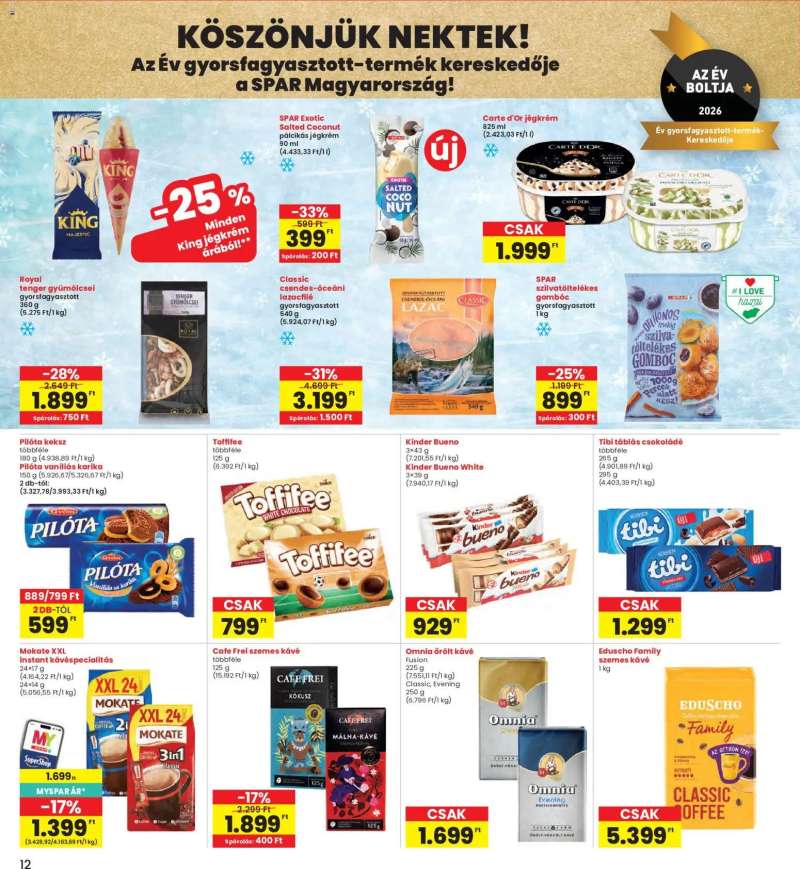 Interspar Interspar akciós újság 12 oldal