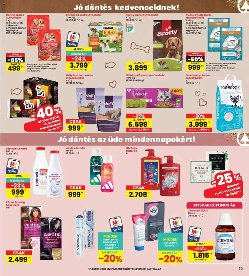 Interspar Interspar akciós újság 15 oldal
