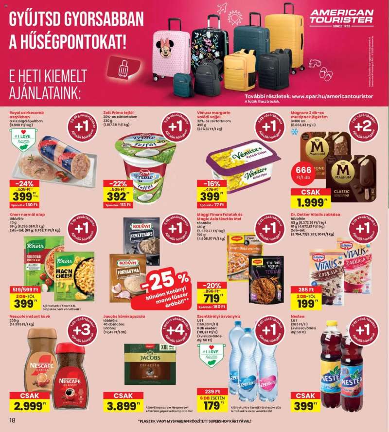 Interspar Interspar akciós újság 18 oldal