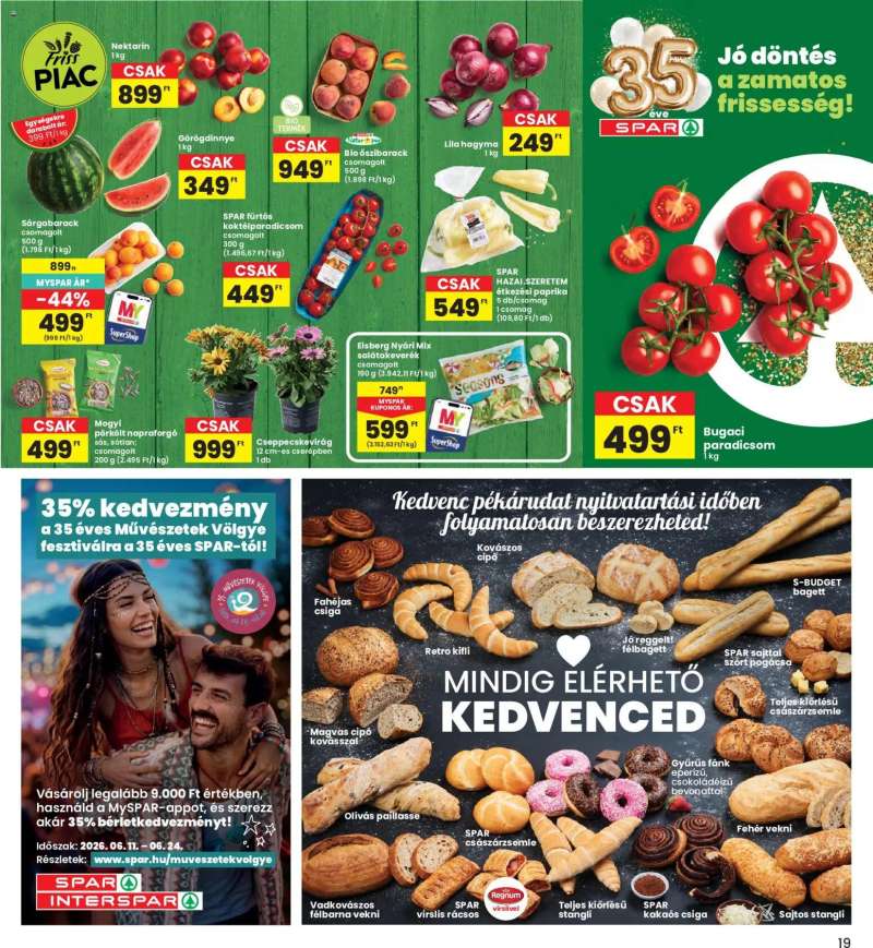 Interspar Interspar akciós újság 19 oldal
