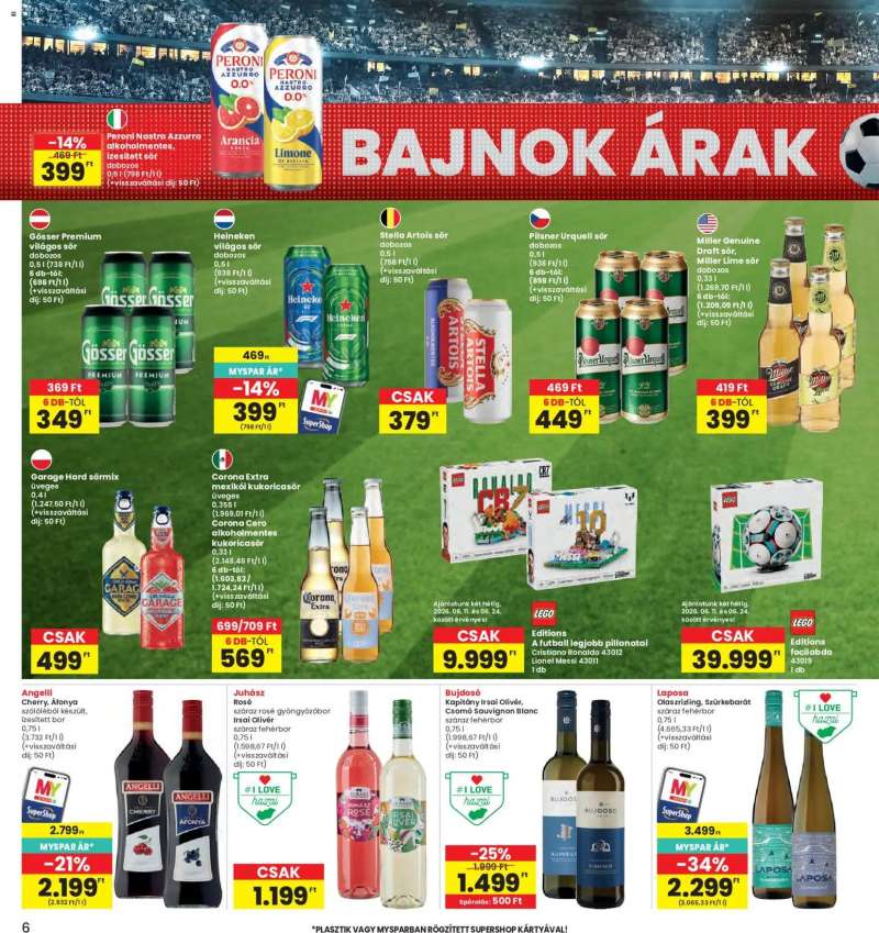 Interspar Interspar akciós újság 6 oldal