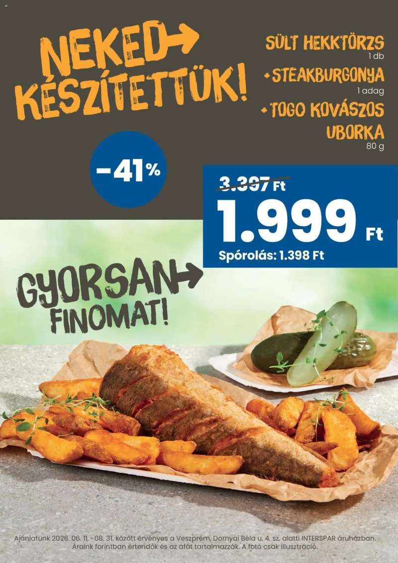 Interspar Interspar Veszprém toGo nyitás 3 oldal