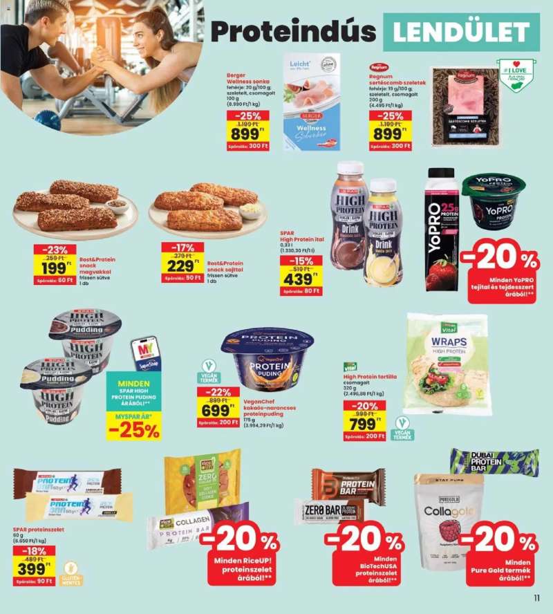 Interspar Interspar akciós újság 11 oldal