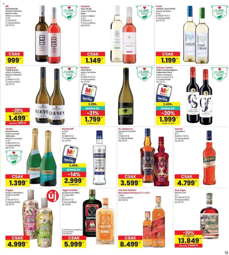 Interspar Interspar akciós újság 13 oldal