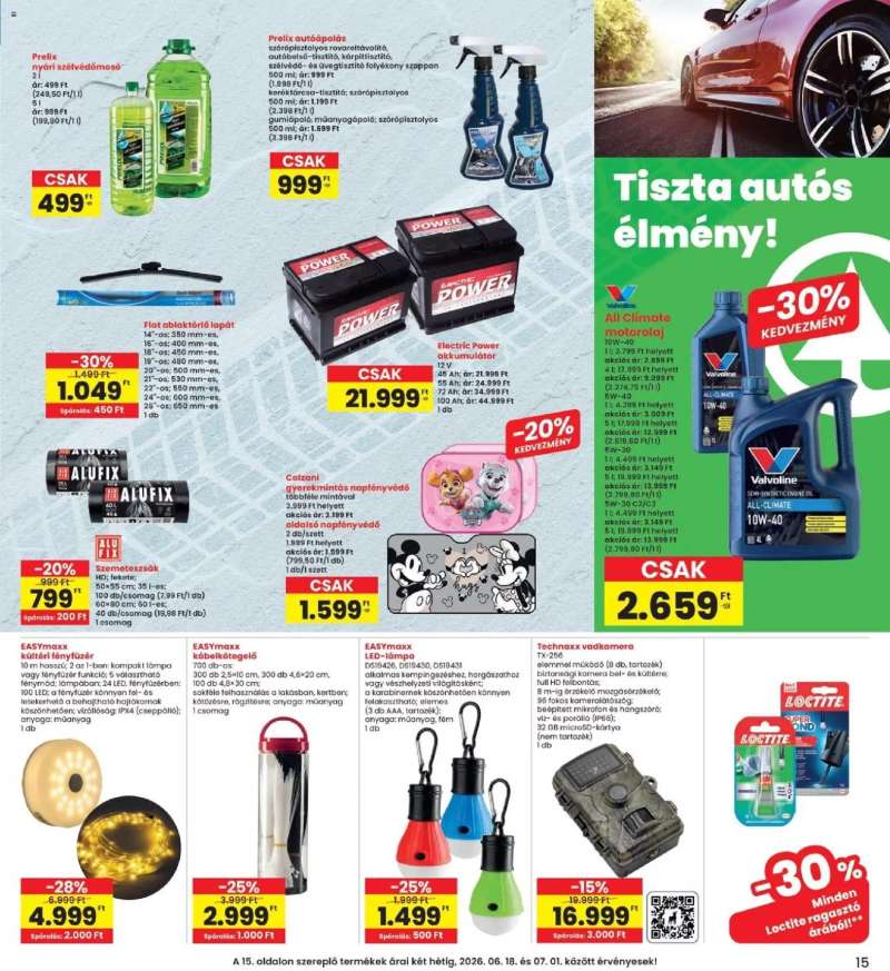 Interspar Interspar akciós újság 15 oldal