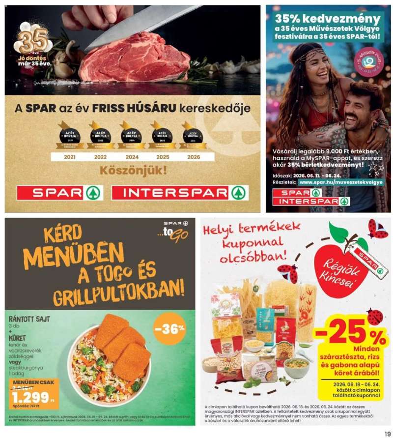 Interspar Interspar akciós újság 19 oldal