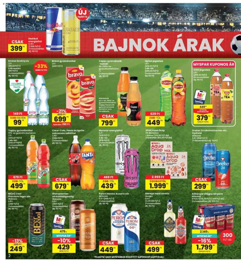 Interspar Interspar akciós újság 2 oldal