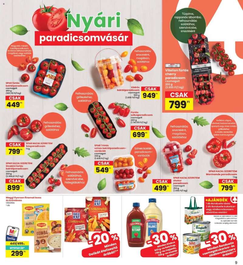 Interspar Interspar akciós újság 9 oldal